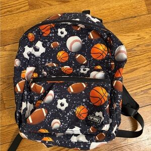 Top Trendz Sports Print Kids Backpack